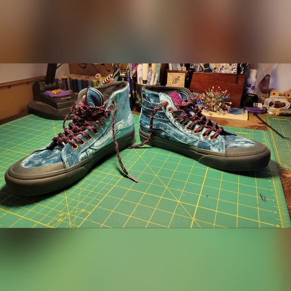 VANS X Current X Knost Sk8-Hi 138 Deacon VR3 SF Womens size 7.5/Boys size 6 - Picture 5 of 8